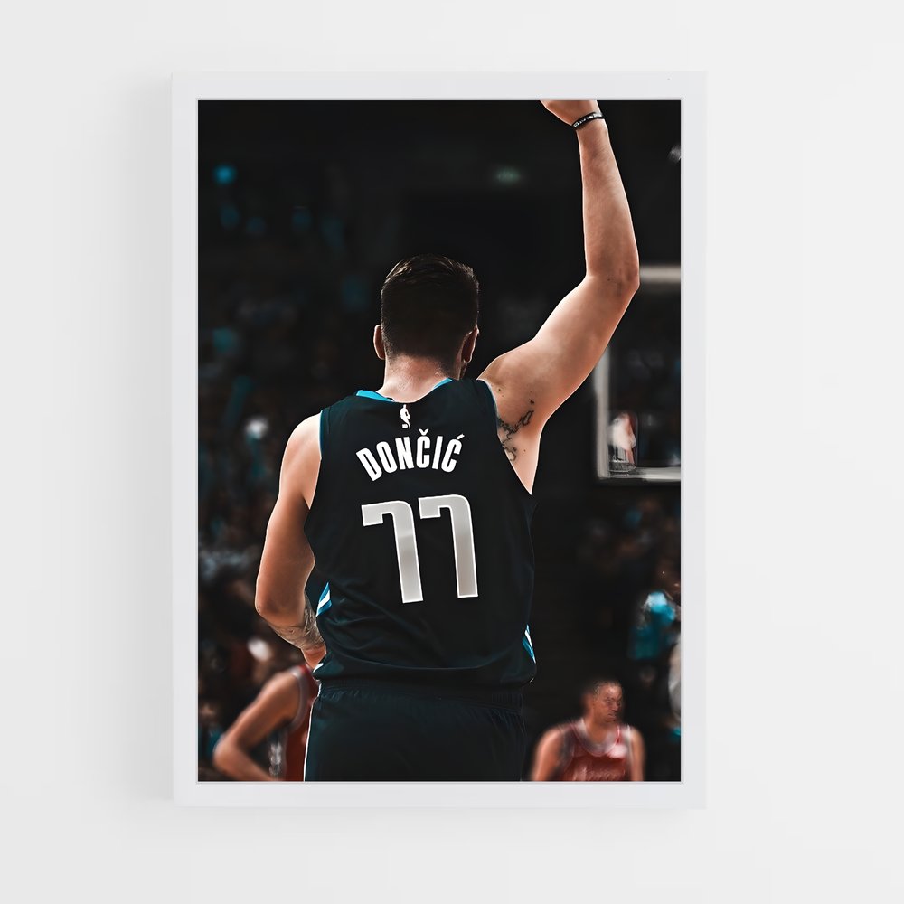 Poster Luka de doncic – affiche Basketball (vue 3)